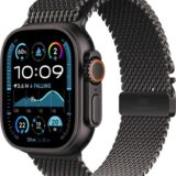 Apple Watch Ultra 2 GPS Cellular 49mm Black Titanium Case with Black Titanium Milanese Loop M 2
