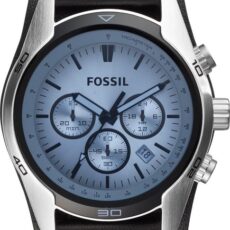 Fossil Coachman CH2564 Herenhorloge 44 mm Zilverkleurig