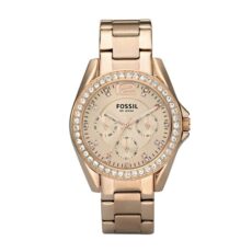 Fossil Riley ES2811 Dameshorloge 38 mm Rosekleurig
