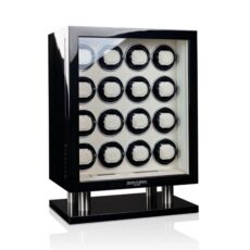 Heisse Sohne 70019 235.11 horlogewikkelaars voor 16 Horloges Collector 16 zwart