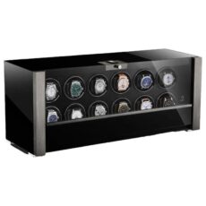 Modalo 3912114s watch winder voor 12 horloges zwart victory