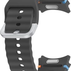 Samsung galaxy watch7 smartwatchbandje sport band maat (m:l) donkergrijs
