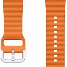 Samsung galaxy watch7 smartwatchbandje sport band maat (s:m) oranje